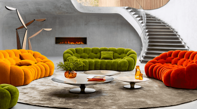 Cloud Nine at Home: The Effervescent Charm of a Bubble Sofa